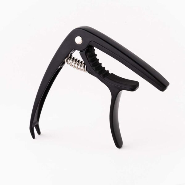 Senor Guitar Capo for Acoustic Guitar | Capo for Classical Guitar | Electric Guitar | Bass Guitar | Ukulele & Banjo Capo | Modern Design Lightweight Professional Capo for Guitars - Black