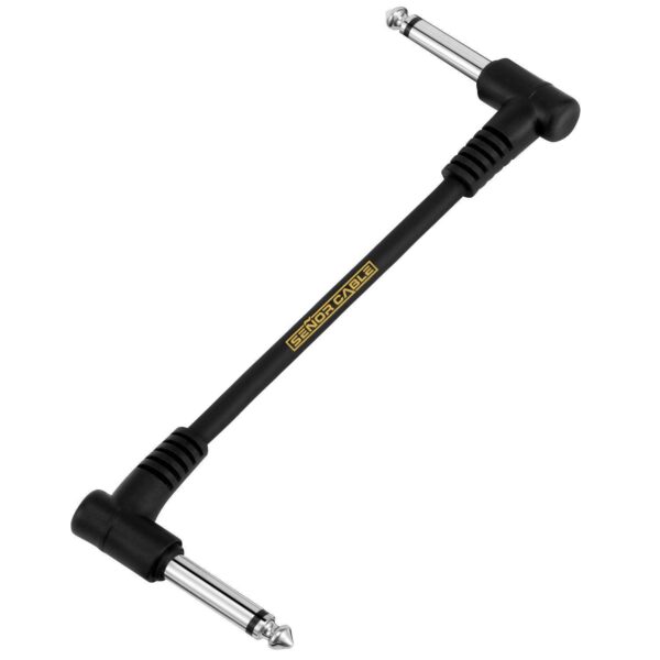 Senor Cable 6 Inch Guitar Patch Cable Black 6-Pack Guitar Effect Pedal Cables | Pedal Patch Cables | Guitar Effect Patch Cables | Patch Cables Guitar | Guitar Patch Cables | Guitar Cables Pedal - Image 9