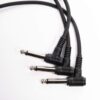 Senor Cable 6 Inch Guitar Cable Patch Cable Black 3-Pack Guitar Effect Pedal Cables | Guitar Cables Pedal | Pedal Patch Cables | Guitar Patch Cables - Image 4