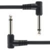 Senor Cable 6 Inch Guitar Cable Patch Cable Black 3-Pack Guitar Effect Pedal Cables | Guitar Cables Pedal | Pedal Patch Cables | Guitar Patch Cables - Image 3
