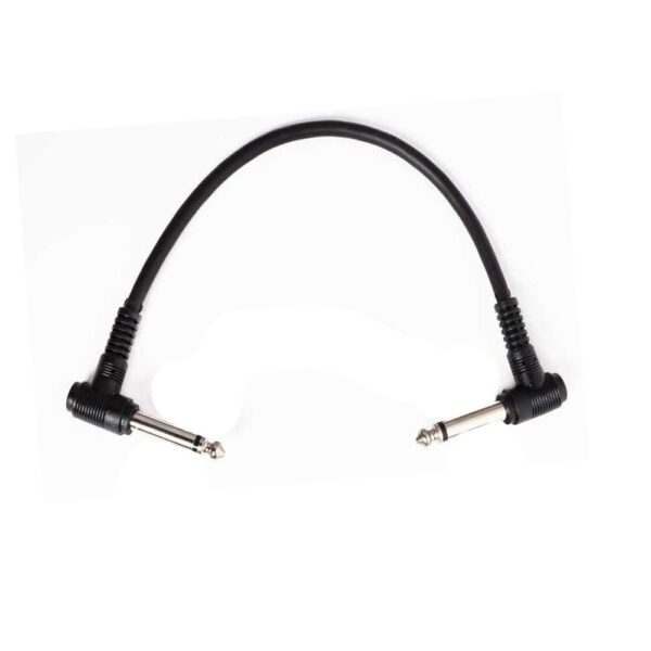 Senor Cable 6 Inch Guitar Patch Cable Black 6-Pack Guitar Effect Pedal Cables | Pedal Patch Cables | Guitar Effect Patch Cables | Patch Cables Guitar | Guitar Patch Cables | Guitar Cables Pedal - Image 2