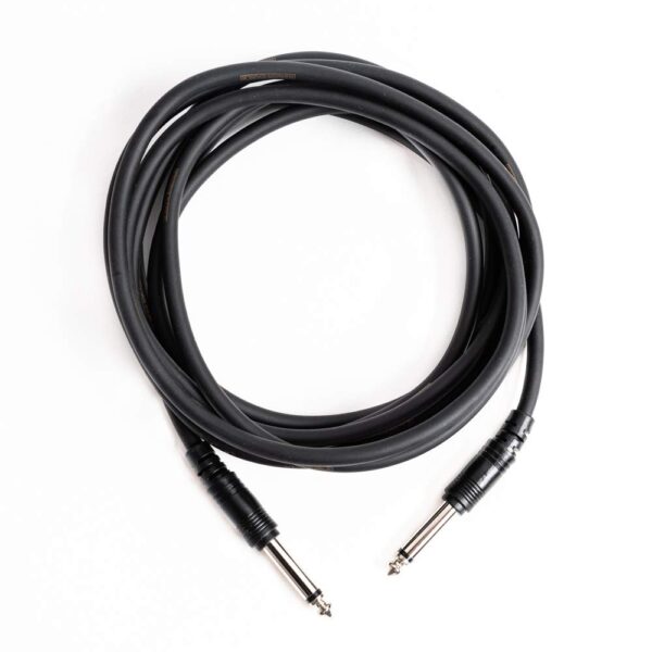Senor Cable Instrument Cable | Instrument Cable Pack | Cable Instrument | Guitar Instrument Cable 10.6 ft (Woven) Guitar Instrument Pack of 3 - Black - Image 2