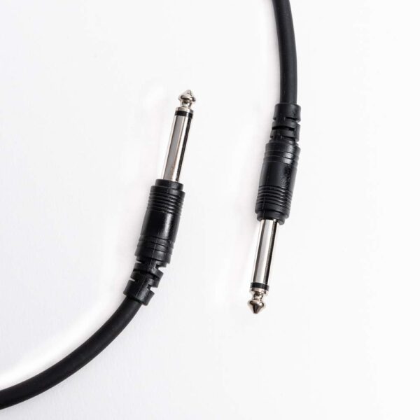Senor Cable Instrument Cable | Instrument Cable Pack | Cable Instrument | Guitar Instrument Cable 10.6 ft (Woven) Guitar Instrument Pack of 3 - Black - Image 4