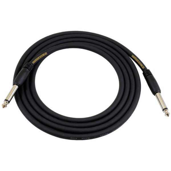 Senor Cable Instrument Cable | Instrument Cable Pack | Cable Instrument | Guitar Instrument Cable (Woven) Guitar Instrument Pack of 3 - Black (10.6 FT, Black, 3) - Image 3
