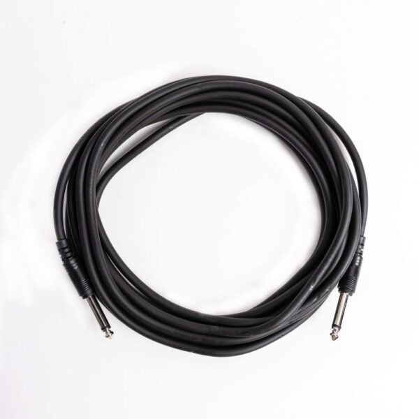 Senor Cable Instrument Cable | Instrument Cable Pack | Cable Instrument | Guitar Instrument Cable 18.6ft (Woven) Guitar Instrument Pack of 3 - Black - Image 3